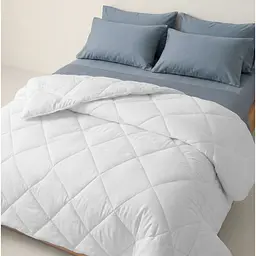 Дитяча ковдра Cosas з натуральної бавовни 4 сезони 90х90 см White CS1 біла (Quilt_90х90_DSeason-SiliSoftPuff) - мініатюра 4