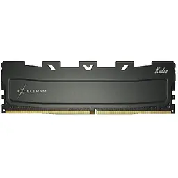 Модуль пам'яті для комп'ютера DDR4 8GB 3200 MHz Black Kudos eXceleram (EKBLACK4083222A)