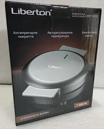 Вафельница Liberton LWF-1000 - мініатюра 4