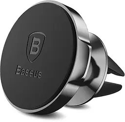 Автотримач Baseus Small ears series Magnetic suction bracket (Air outlet type) Black - мініатюра 2