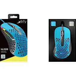 Миша Xtrfy M4 USB Miami Blue (XG-M4-RGB-BLUE) [150999] - мініатюра 8