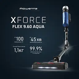 Пилосос миючий акумуляторний Rowenta X-Force 9.6 Aqua Alnimal (RH20C7WO) - мініатюра 6