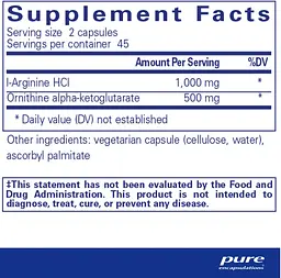 Підтримка гормонів росту Pure Encapsulations Growth Hormone Support 90 капс - мініатюра 2