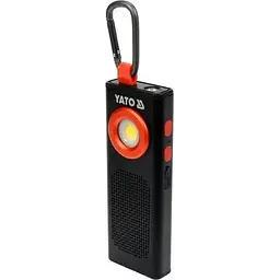 Ліхтар Yato світлодіодний акумуляторний з динаміком та Bluetooth (YT-08557) - мініатюра 2