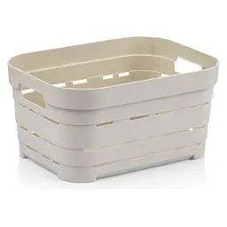 Кошик Idea Home Pyramid без кришки 3.8 л 24x17.5x12 см бежевий (00611 Bej)