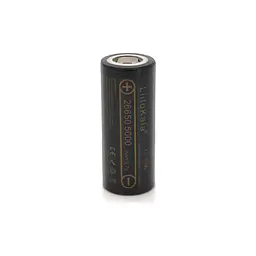Акумулятор 26650 5000mAh (5100-5500mAh) 25A, 3.7V (2.5-4.2V), чорний, 2 шт. в уп., ціна за 1 шт. Liitokala (Lii-50A / 23383)