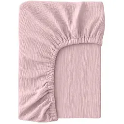 Простирадло на резинці муслін Cosas Rose 200х200х20 см (40Muslin_Rose_200x200x20)