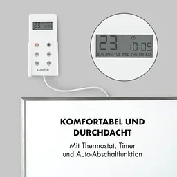 Інфрачервоний обігрівач Klarstein Wonderwall 72 (10032809) - мініатюра 2