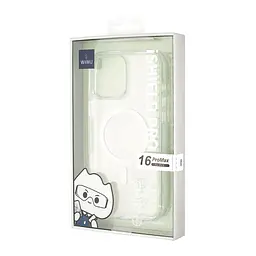 Чохол WIWU Magnetic Crystal with MagSafe iPhone 16 Pro Max Transparent - мініатюра 2