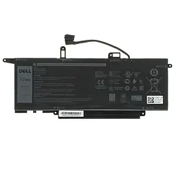 Акумулятор для ноутбука Dell NF2MW (Latitude 9410) 7.6V 6500 mAh 52Wh Black (7146W) - мініатюра 3