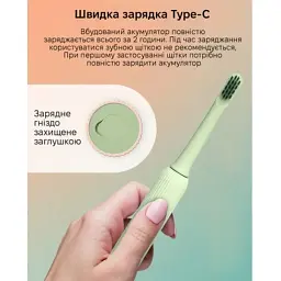 Електрична зубна щітка Xiaomi Mint5 Sonik Green (MINT5-G) - мініатюра 5