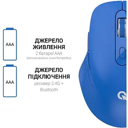 Миша OfficePro Wireless синя (M230С) - мініатюра 15