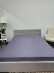 Простирадло на резинці Ecotton 180х200 см фіолетовий Nid Purple 24588 (24588) - мініатюра 2