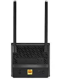 Роутер Asus 4G-N16, Black, WiFi (2.4GHz до 300 MB/s), 1xGLan, 1хSIM-card 3G/4G, 2 всеспрямовані незнімні антени - мініатюра 4