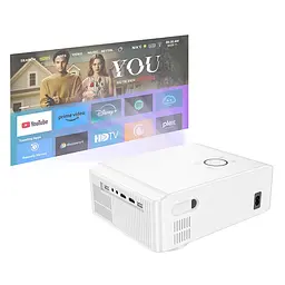 Проектор HOCO DT3 Smart electric focus projector(1080P Android version)(EU) White (6942007629669) - мініатюра 6