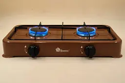 Настільна газова плита Domotec MS-6602/4063 на 2 конфорки - мініатюра 3