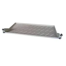 Полиця 19" Hypernet 1U глибина 250 мм сіра (CS-250-1U) - мініатюра 1