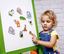 Магнітна гра Vladi Toys Мій маленький світ. Зоопарк, укр. мова (VT3106-10) - мініатюра 4