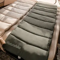 Спальник з капюшоном Naturehike LD350 CNK2300SD016 темно-зелений - мініатюра 7
