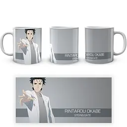 Кухоль GeekLand Steins Gate Брама Штейна Рінтаро SG 11 330 мл білий - мініатюра 3