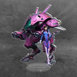 Акрилова колекційна фігурка Overwatch D.Va 15 см - мініатюра 2