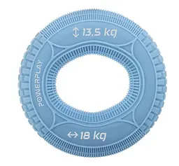 Еспандер кистьовий силіконовий PowerPlay PP-4330 Hand Grip Loops Light 13.5-18 кг Блакитний (PP_4330_Blue_(13.5-18kg)) - мініатюра 1