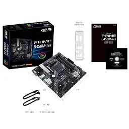 Материнська плата Asus (PRIME B450M-A II) - мініатюра 8