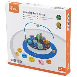 Дерев'яна гра-балансир Viga Toys Космос (44580) - мініатюра 3