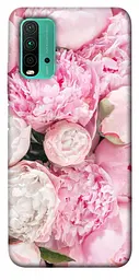 Чохол Demsky Pink peonies для Xiaomi Redmi Note 9 4G / Redmi 9 Power / Redmi 9T