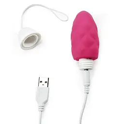 Віброяйце Lovetoy IJoy Wireless Rechargeable Remote Control Egg 8 см рожевий - мініатюра 3