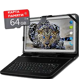 Планшет телефон Hoozo X1001 Full HD 32Gb LTE Silver + Чохол-клавіатура + Карта пам'яті 64GB - мініатюра 2