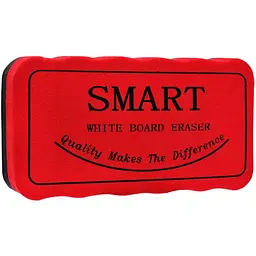 Губка для дошки магнітна Color-It Smart Т29, 10.5х5.5х2 см червона