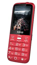 Телефон Sigma Comfort 50 Grace CF212 Red UA UCRF - мініатюра 2
