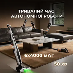 Бездротовий миючий пилосос Deerma VX300 MIX 4 в 1 - мініатюра 5
