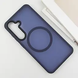 Чохол Ummi Colorful with MagSafe для Samsung Galaxy S26+ Синій / Navy Blue - мініатюра 3
