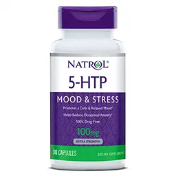 Амінокислота 5-HTP 100мг, 30 капсул Natrol fit0023386