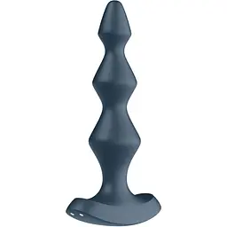 Анальний стимулятор-намистини з двома моторами Satisfyer Lolli-Plug 1 Dark teal - мініатюра 2