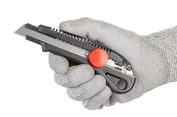 Ніж сегментний будівельний висувний Intertool 18 мм гвинтовий HT-0502 - мініатюра 8