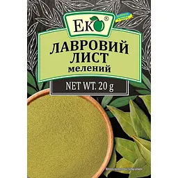 Лист лавровий Еко мелений, 20 г (33524)