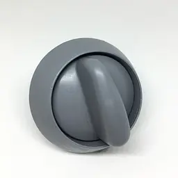 Ручка регулювання + лімб для плити Ardo A5540G6, A5640G6, C6640G6, A554VG6, загальна довжина 54 мм, сіра, 326158500 - мініатюра 3