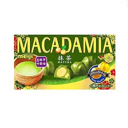 MEIJI Macadamia Matcha макадамія в шоколаді з матча, 63 г