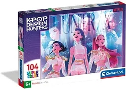 Пазл Clementoni SuperСolor: Дівчата, K-Pop Мисливці на демонів (SuperСolor - K-Рop Demon Hunters Series Figures Puzzle - 104 pcs.), 104 ел. (21762)