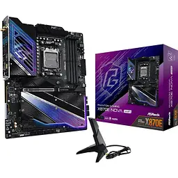 Материнська плата ASRock X870E Nova WiFi Socket AM5 - мініатюра 6