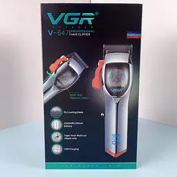Машинка для стрижки VGR V-647 бездротова (43967-V-647_1004) - мініатюра 5