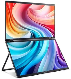 Монітор Acer 18.5" PD193QTEBMIUUX Portable Dual FHD IPS 100Hz (UM.XP3EE.E09) - мініатюра 3