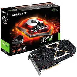 Відеокарта Gigabyte GTX 1080 8Gb Xtreme Gaming Premium Pack (GV-N1080XTREME-8GD-PP) (GDDR5X, 256 bit, PCI-E 3.0 x16) Б/в - мініатюра 6