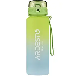 Пляшка для води Ardesto Travel 650мл, пластик, зелений (AR2265TG)