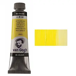 Фарба олійна VAN GOGH (267) AZO Жовтий лимонний 40 мл Royal Talens [CD]