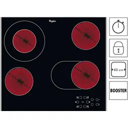 Електрична варильна поверхня Whirlpool AKT 8130/LX [138078] - мініатюра 5