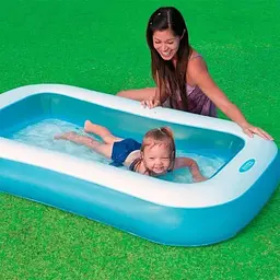 Басейн дитячий Intex 166 х 100 х 25 см  блакитний - мініатюра 3
